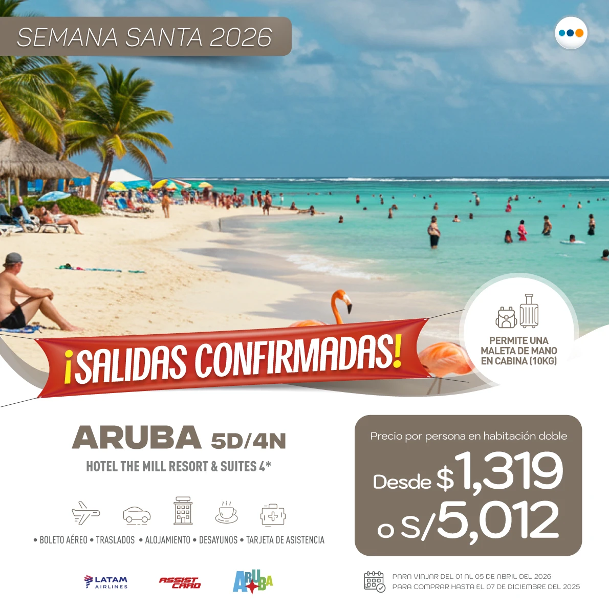 ARUBA-SEMANA-SANTA-02 Aruba – Semana Santa 2026 - Imagen 1