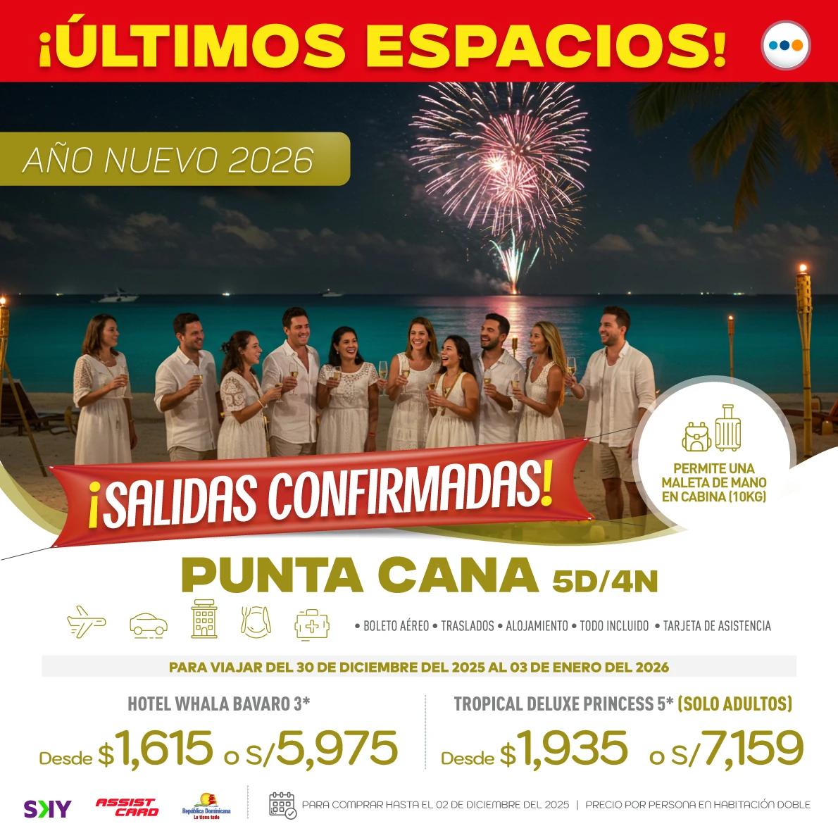 Flyer-conexionts (62) Punta Cana – Año Nuevo 2026 - Imagen 1