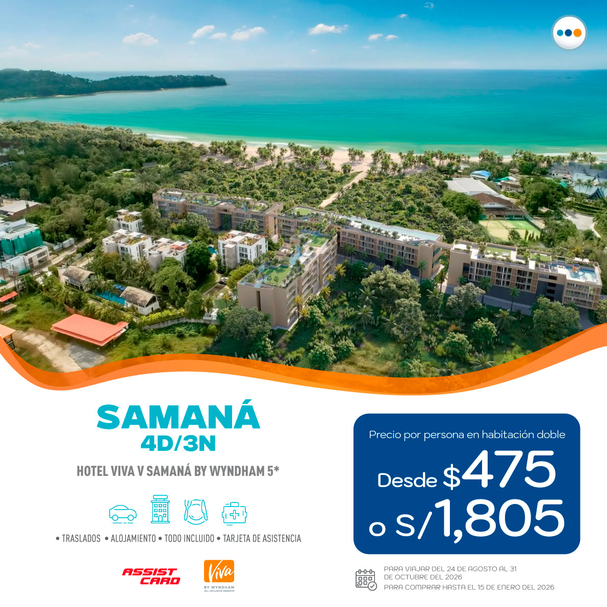 Flyer-conexionts (84) Samaná – Viva - Imagen 1